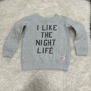PREFRESH 'I Like The Night Life' crewneck Sweatshirt